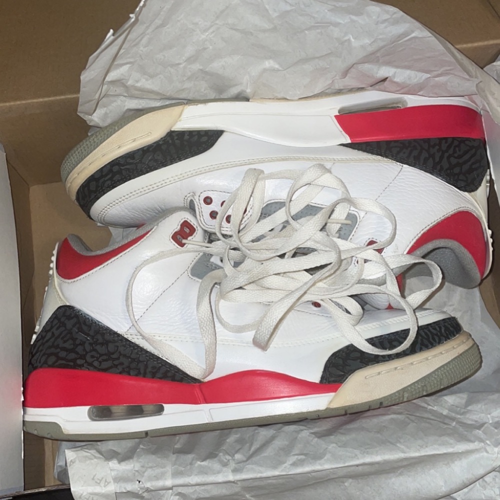 Jordan Retro 3 Fire Red